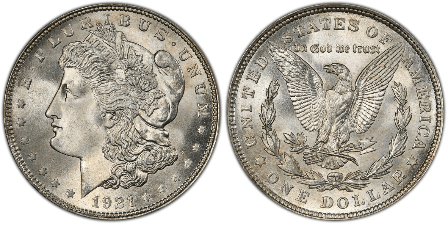 1921 Morgan Silver Dollar Regular Strike