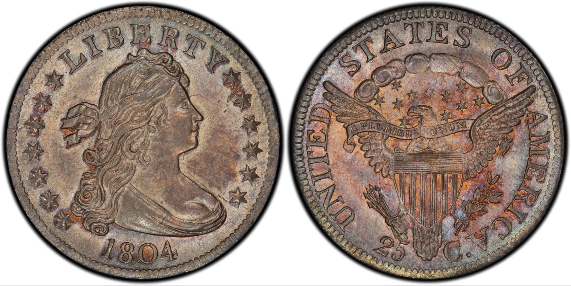 1804 Draped Bust Quarter