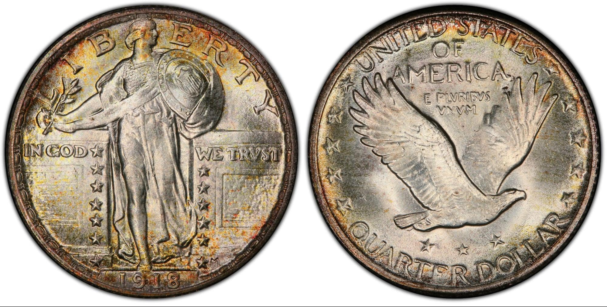 1918 Standing Liberty Quarter