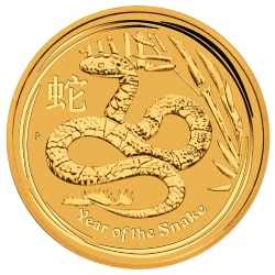 Perth Mint Year of the Snake Gold Coins-image