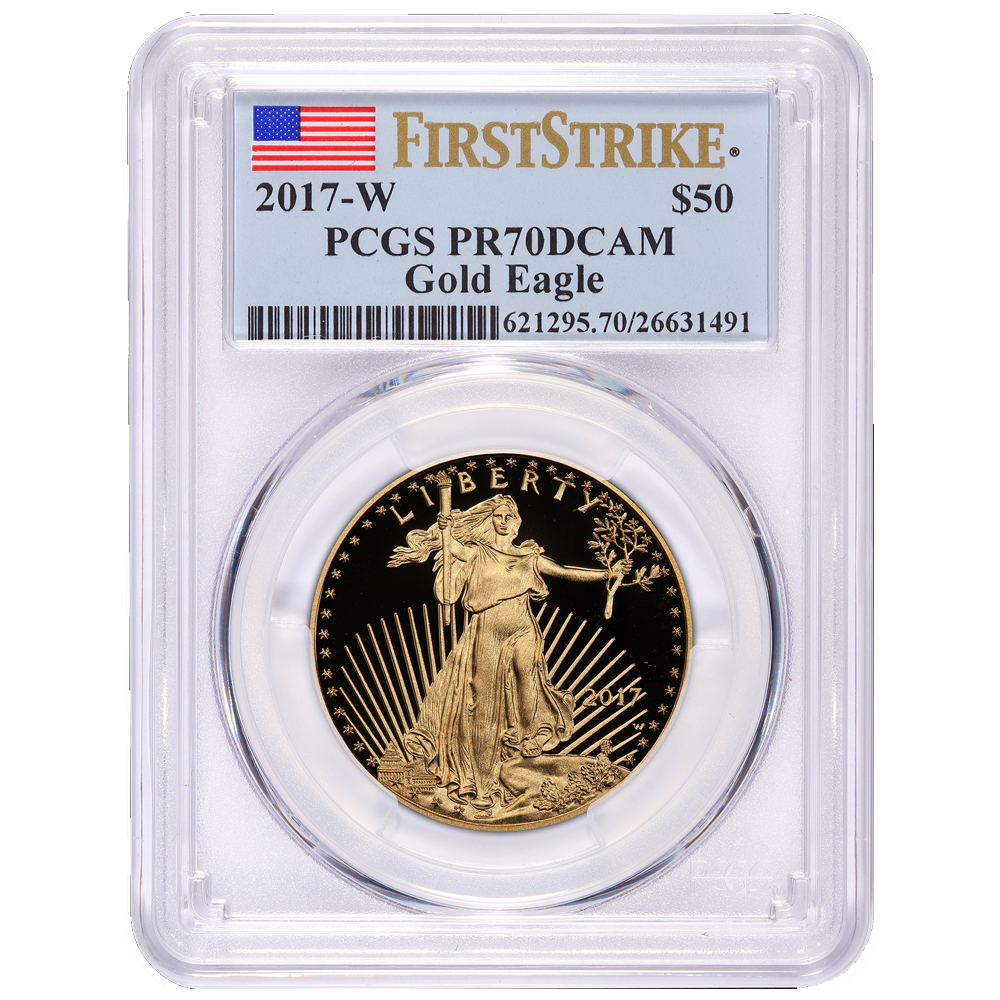 PCGS Graded Proof American Gold Eagle Coins-image
