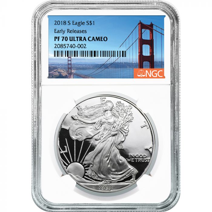NGC Graded American Silver Eagle Proof Coins-image