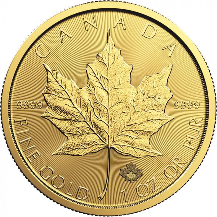 Gold Maple Leaf Coins-image