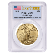 Graded American Gold Eagle Coins-image