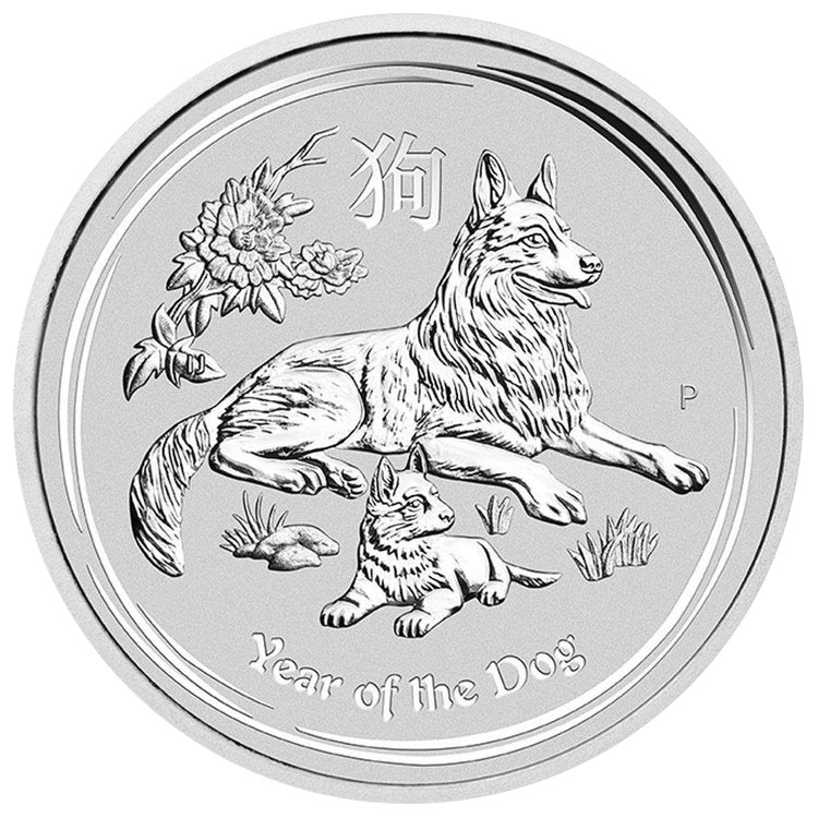 Perth Mint Year of the Dog Silver Coins-image