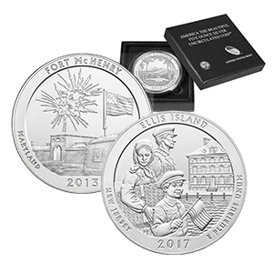 Burnished ATB 5 oz Silver Coins-image