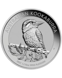 2021 1/10 oz Australian Kookaburra Platinum Coin - Lowest Price