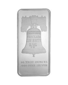 10 oz SD Bullion Proclaim Liberty Silver Bar