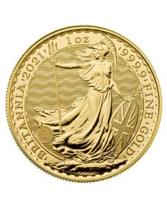 2021 1 oz Gold Britannia Coin BU