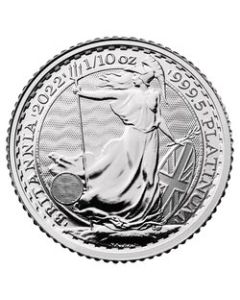 2022 1/10 oz Platinum Britannia Coin