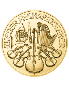 2022 1/4 oz Austrian Gold Philharmonic Coin BU