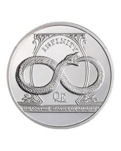 2022 2 oz Infinity High Relief Silver Round