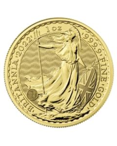 2022 1 oz Gold Britannia Coin 