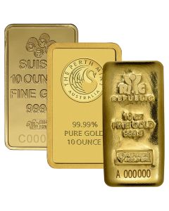 10 oz Gold Bar - Our Choice Brand