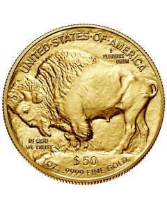 1 oz American Gold Buffalo Coin - Random Year