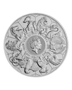 2022 10 oz Queen's Beasts Completer Silver Coin | Royal Mint