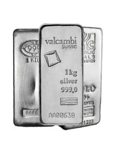 1 Kilo Silver Bar - Generic
