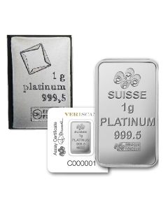 1 Gram Generic Platinum Bars