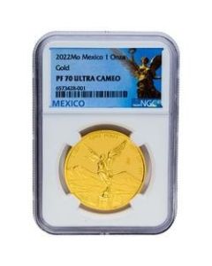 2022 1 oz NGC PF-70 Mexican Gold Libertad Proof Coin