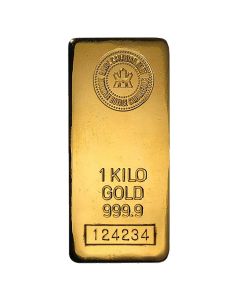 RCM 1 Kilo Gold Bar