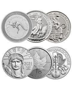 1 oz Platinum Coins - Random Design