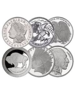 1 oz Silver Rounds (New) - Design Our Choice
