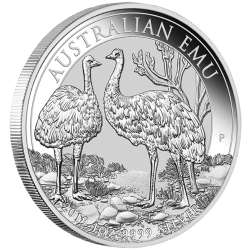 2019 1 oz Australian Emu Proof Silver Coin