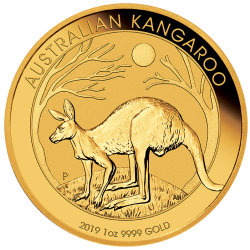 2019 Australian Kangaroo Gold Coin 1 oz
