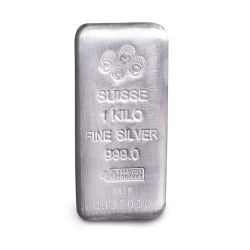 1 Kilo Pamp Suisse Silver Bar