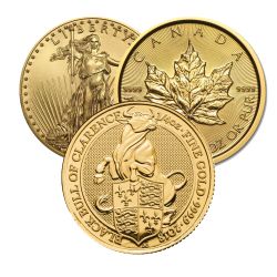 1/4 oz Gold Coin - Random Design