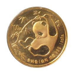 1985 1 oz Gold Chinese Panda Coin - In Original Mint Packaging