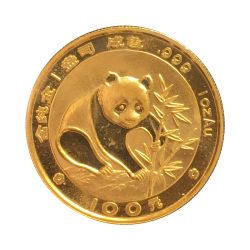 1988 1 oz Gold Chinese Panda Coin - In Original Mint Packaging