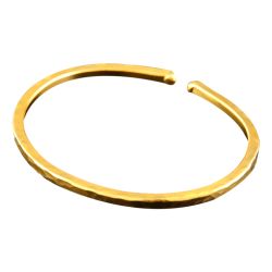 1 oz Hammered Gold Bullion Bracelet (New From Mint)