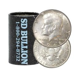 US Kennedy 40% Silver Half Dollars ($10 Face) 
