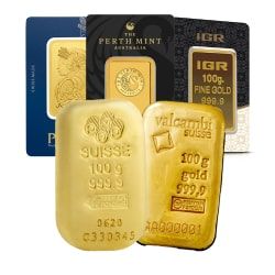 100 Gram Gold Bars - Generic