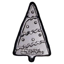 10 oz SD Christmas Tree Cast Silver Bar - SD Bullion