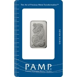 Platinum Pamp Suisse 10 Gram Bar | Sealed in Certicard