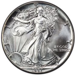 1987 American Silver Eagle Coin