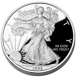 1992 American Silver Eagle Proof