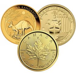 1/10 oz Gold Coins - Random Design