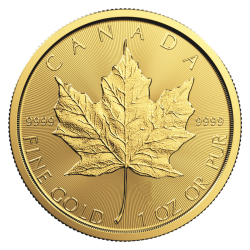 1 oz Canadian Gold Maple Leaf Coin - Random Year