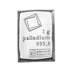 1 Gram Palladium Bar - Generic 