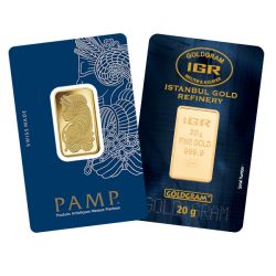 20 Gram Gold Bar - Random Design