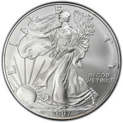 2007 Silver American Eagle Coin