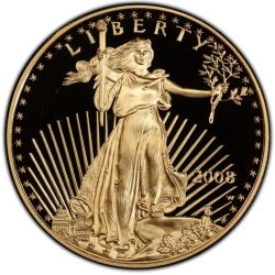 2008 1 oz American Gold Eagle Proof Coin