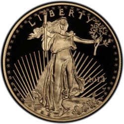 2013 1 oz American Gold Eagle Proof Coin