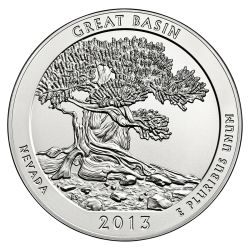 2013 Silver 5 oz Great Basin National Park America The Beautiful