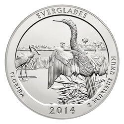 2014 Silver 5 oz ATB Everglades National Park America The Beautiful