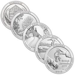 2015 America The Beautiful Complete Set