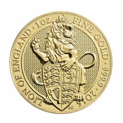 2016 1 oz Gold Queen's Beasts I The Lion - Royal British Mint